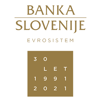 Logo 30. obletnice Banke Slovenije