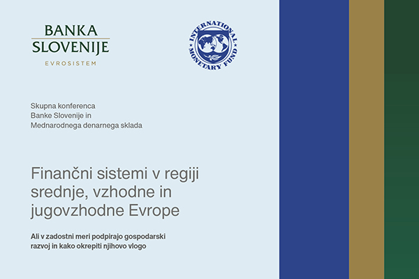Mednarodna konferenca Banke Slovenije in Mednarodnega denarnega sklada