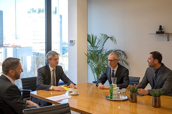 Srečanje predsednika vlade in ministra za finance z vodstvom Banke Slovenije 