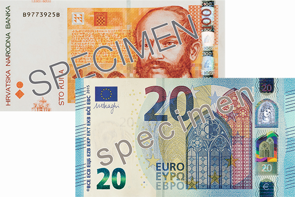 Hrvaške kune bodo kmalu zamenjali evri. Kako jih pravočasno zamenjati?