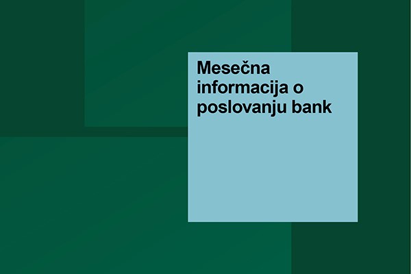 Mesečna informacija o poslovanju bank, september 2023