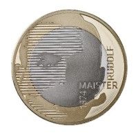 Stran kovanca s sliko Rudolfa Maistra