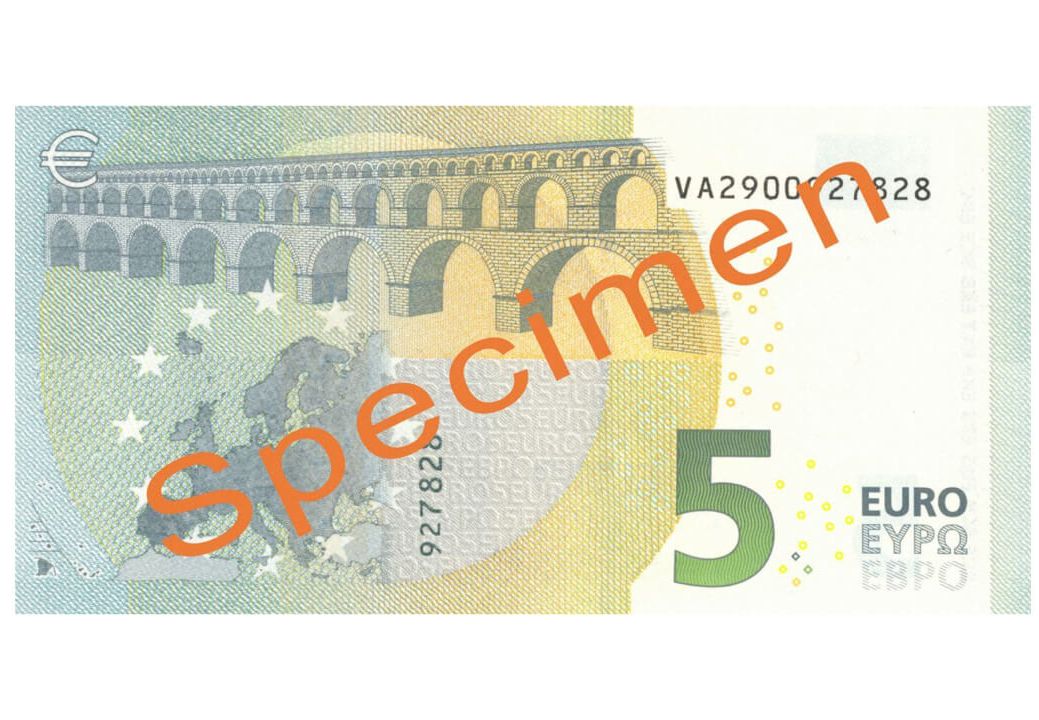 Bankovec za 5 evrov