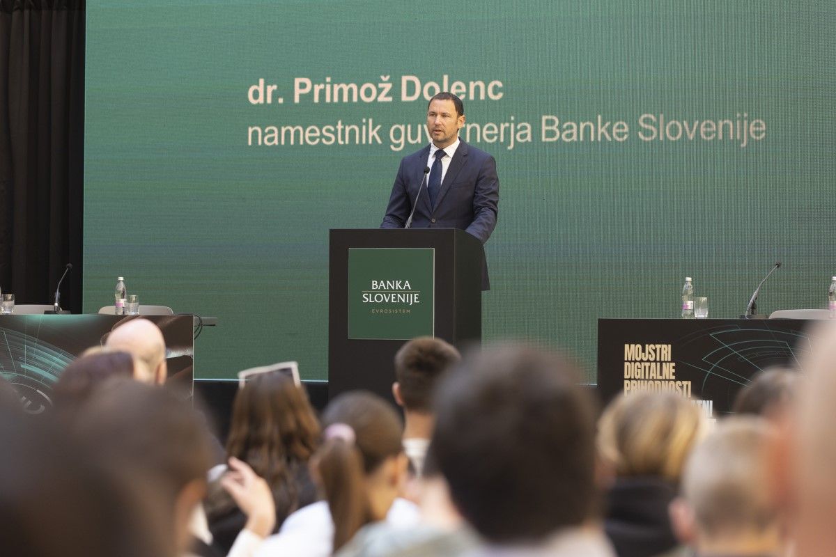 Nagovor namestnika guvernerja Primoža Dolenca na zaključni prireditvi Mojstri digitalne prihodnosti