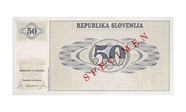 Vrednostni bon za 50 tolarjev
