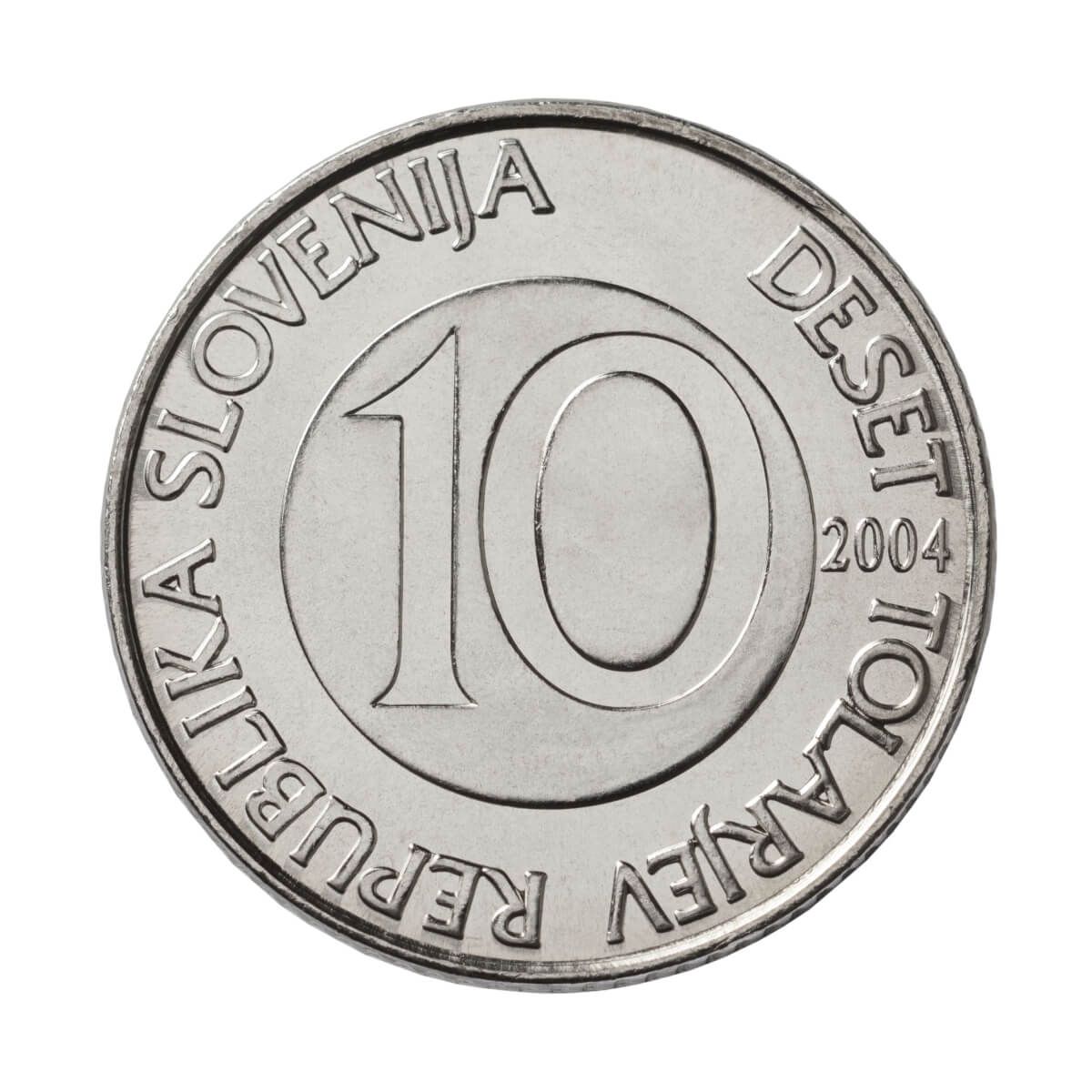 Kovanec za 10 tolarjev