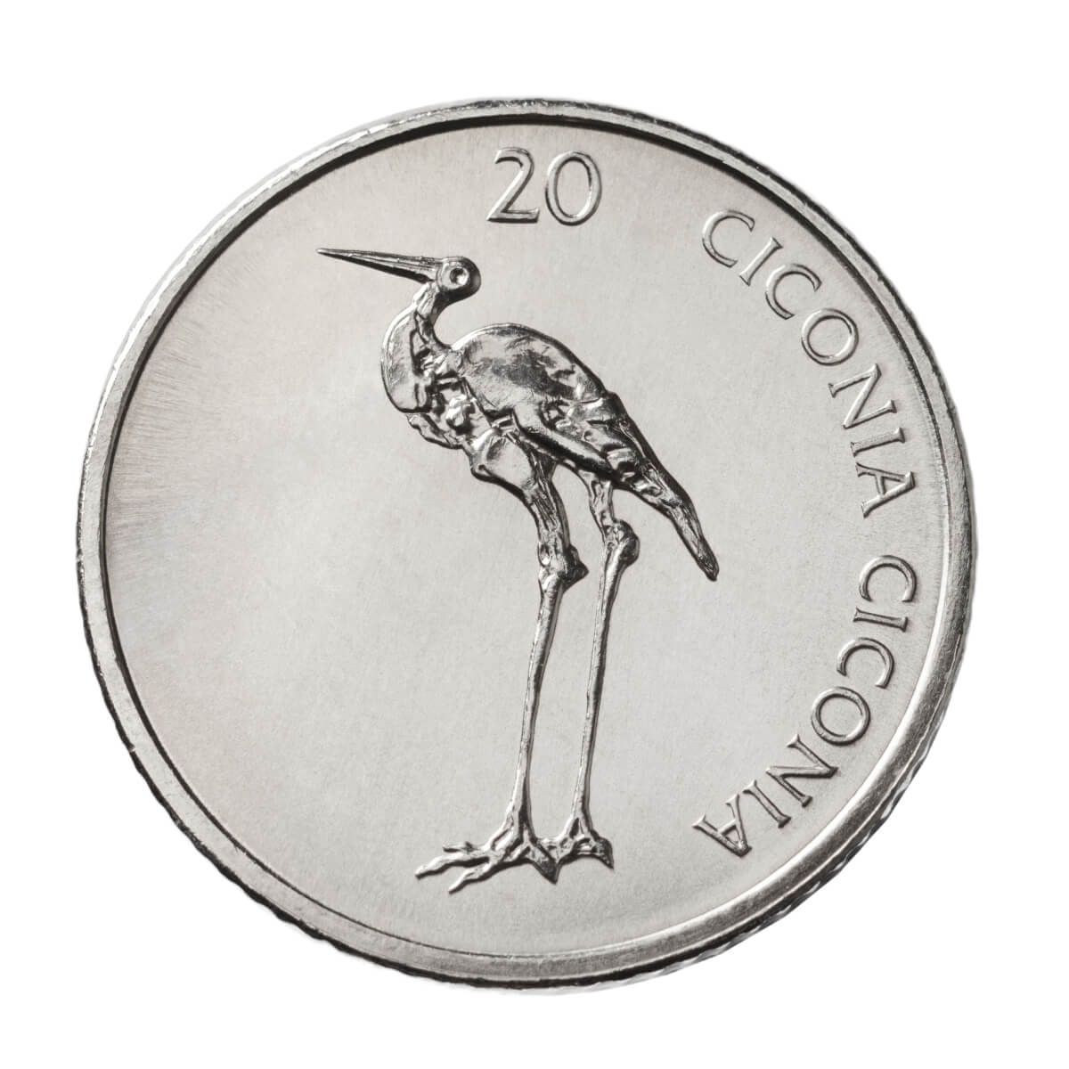 Kovanec za 20 tolarjev