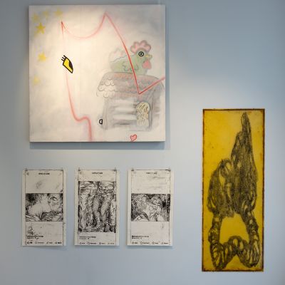 Exhibited work in the exhibition