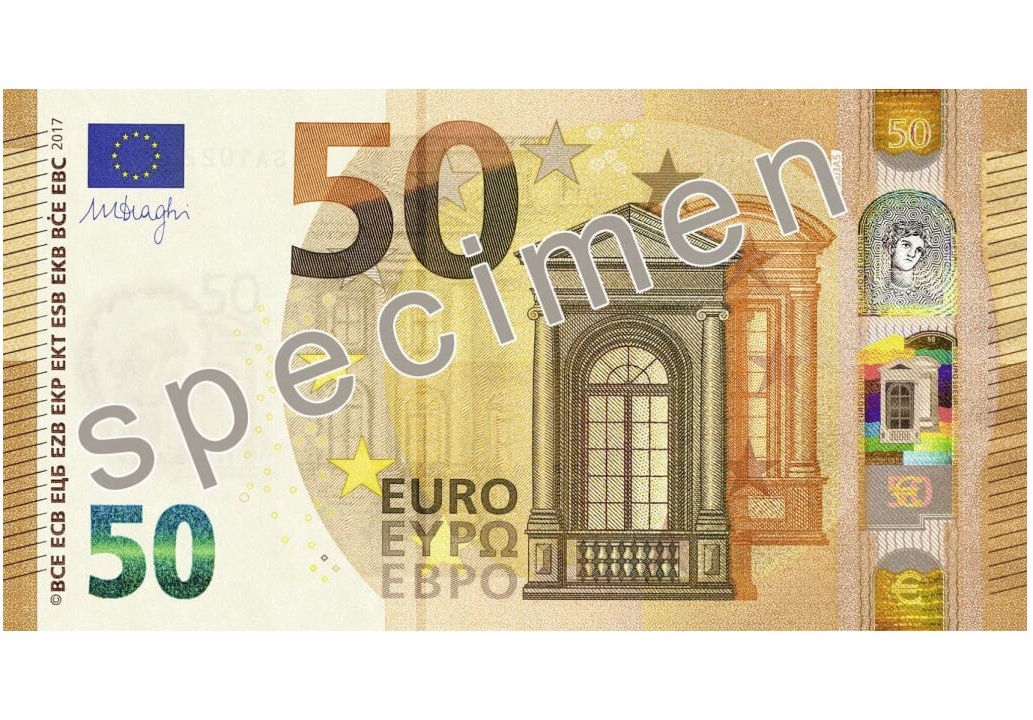 Bankovec za 50 evrov