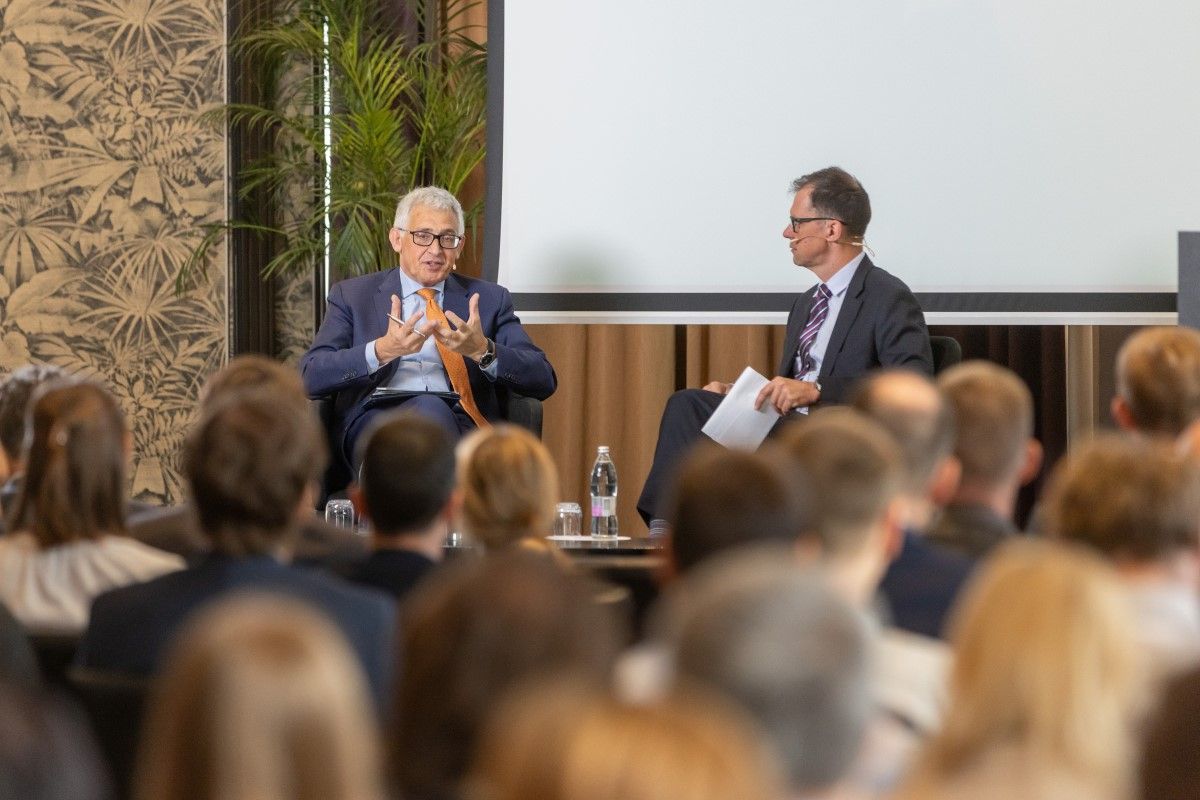 discussion with Mr Cipollone was moderated by Vice Governor of Banka Slovenije Marko Pahor.