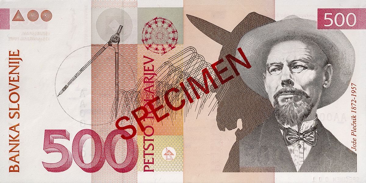 Bankovec za 500 tolarjev