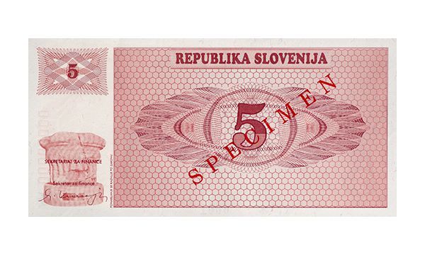 Vrednostni bon za 5 tolarjev
