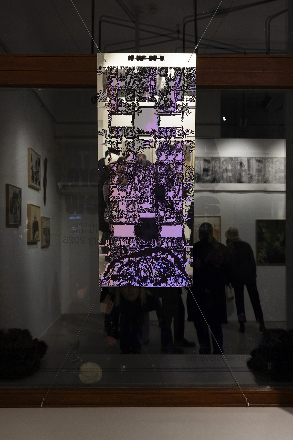 Umetniško obdelana fotografija očesa