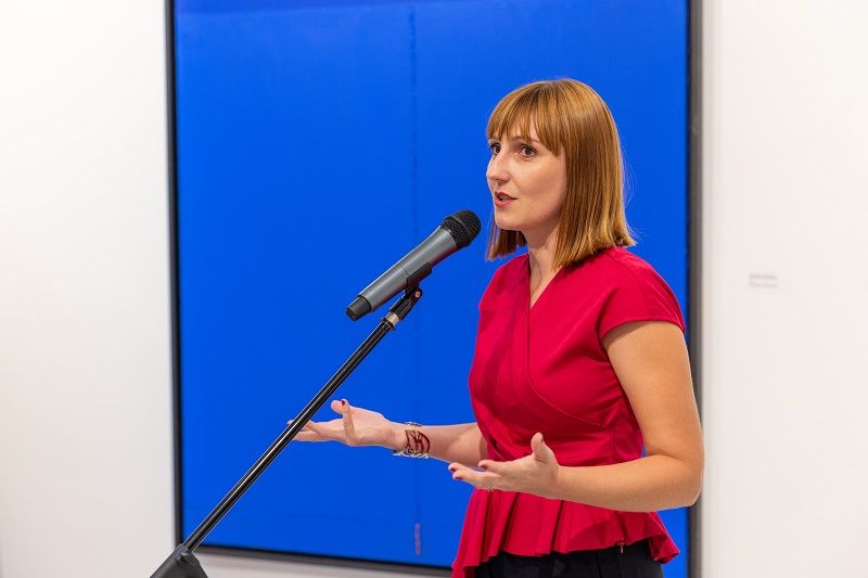 Nagovor direktorice Koroških galerij likovne umetnosti Petra Čeh