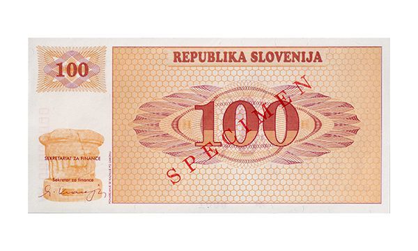 Vrednostni bon za 100 tolarjev