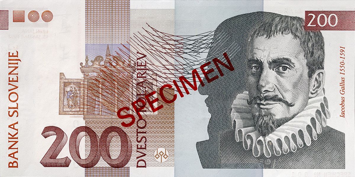 Bankovec za 200 tolarjev