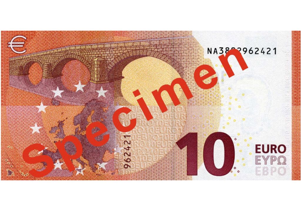 Bankovec za 10 evrov