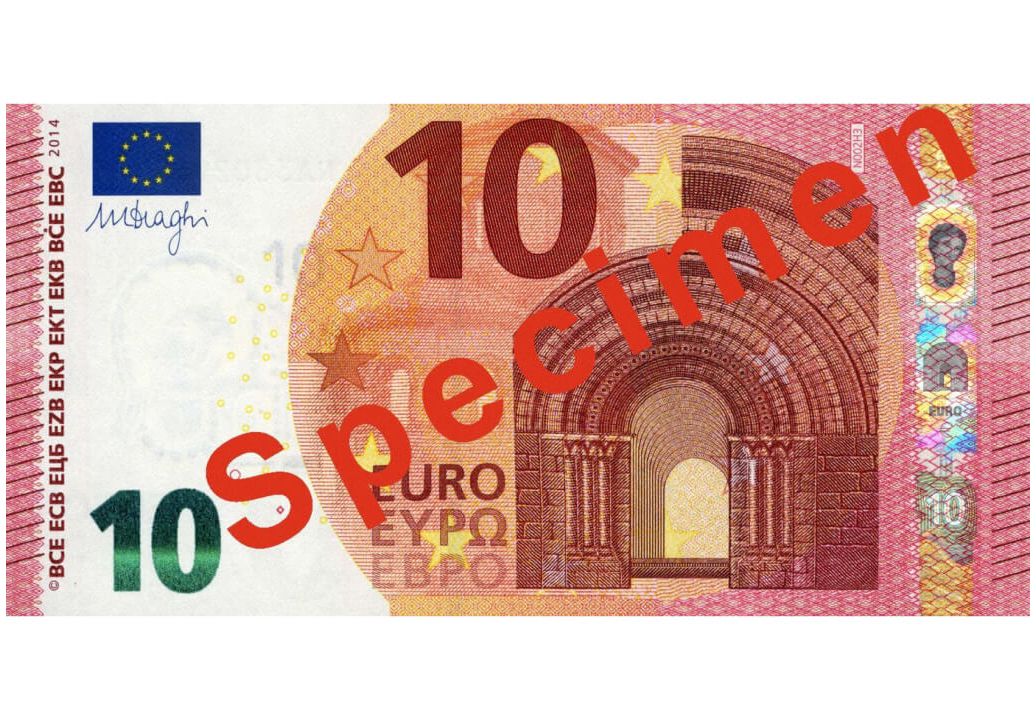 Bankovec za 10 evrov