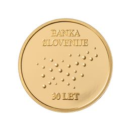 Gold medal on the 30th anniversary of Banka Slovenije