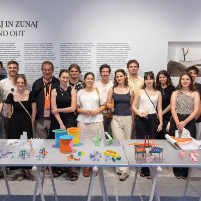 Exhibits on display in the gallery