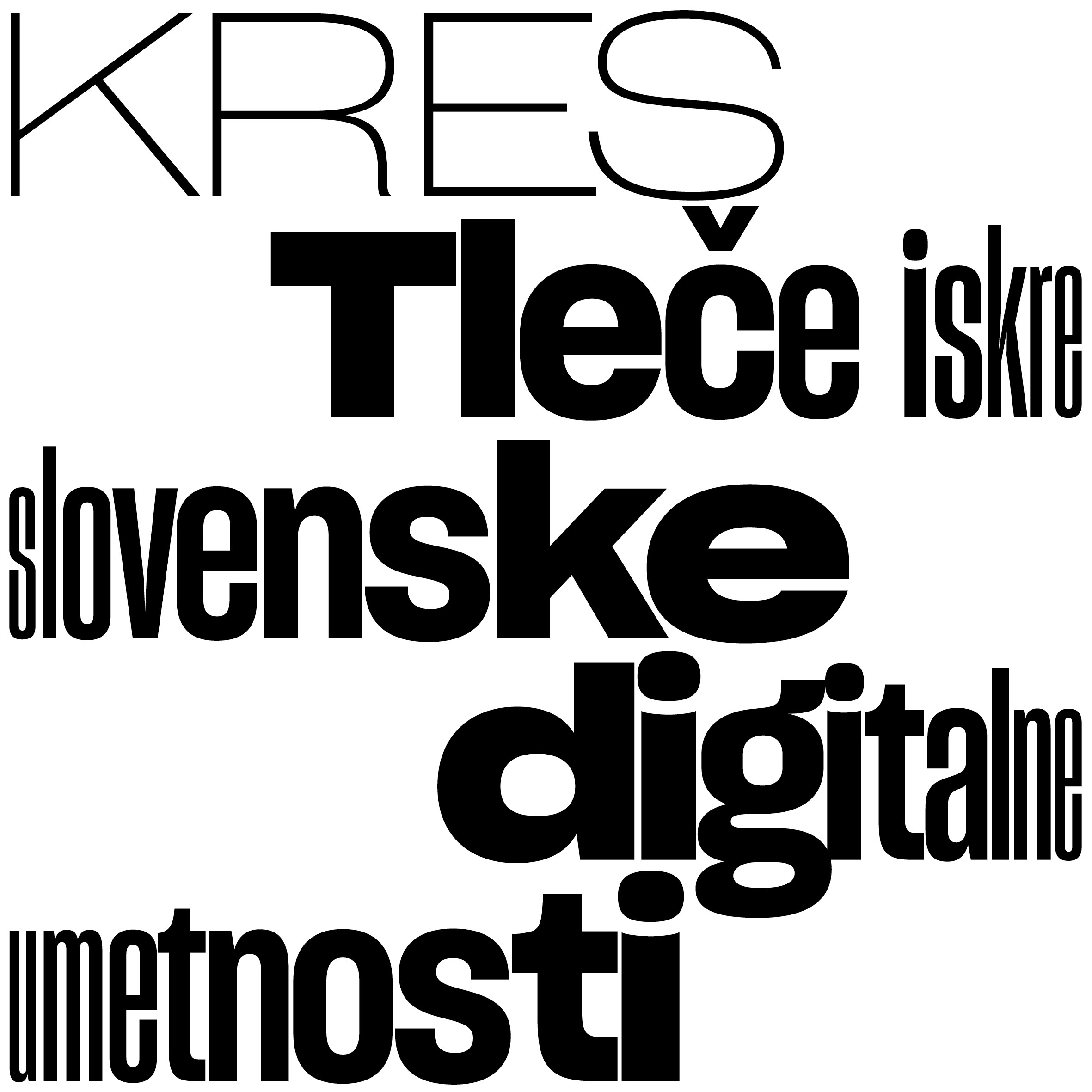 KRES: Tleče iskre slovenske digitalne umetnosti