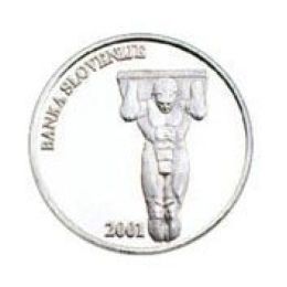 Silver medal marking the 10th anniversary of the tolar
