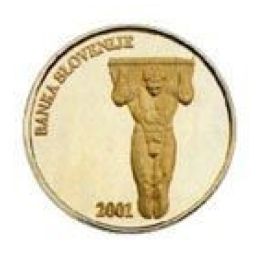 Gold medal marking the 10th anniversary of the tolar