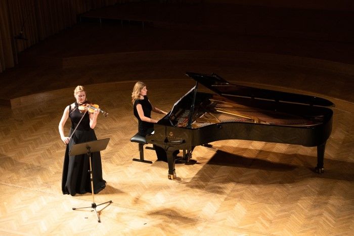 Performers on stage