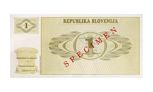 Vrednostni bon za 1 tolar