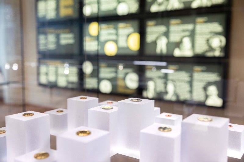 Coins in Banka Slovenije Museum