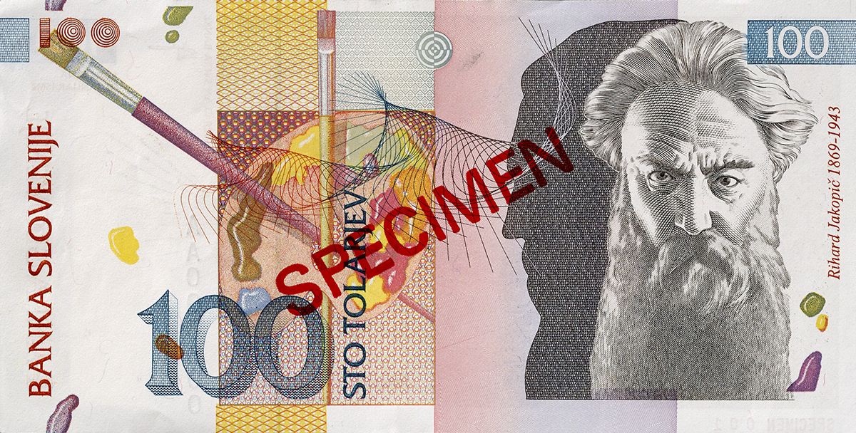 Bankovec za 100 tolarjev