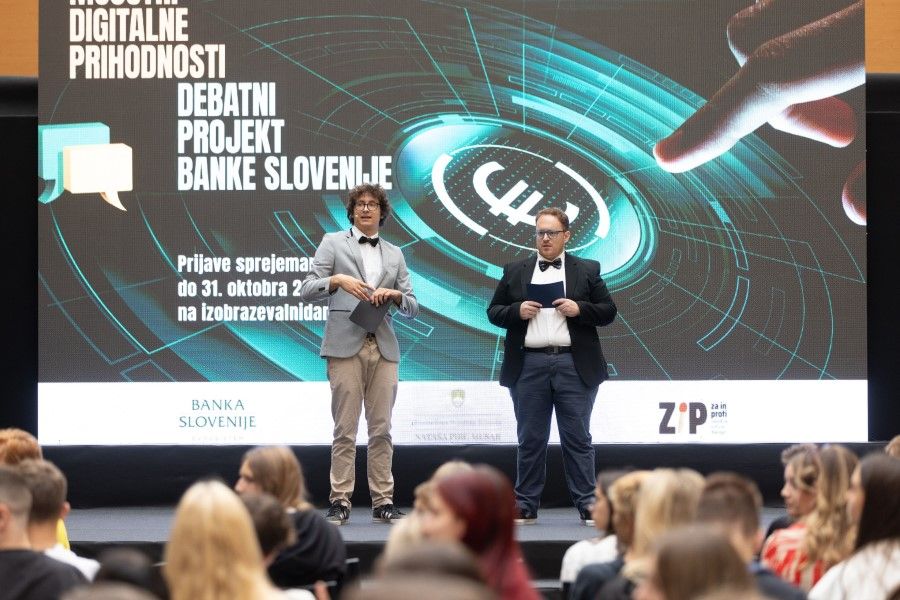 Audiance at Pošta Slovenije hall